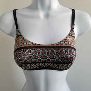 💟 2/$25 💟 // VS Unlined Geo Print Bralette XS